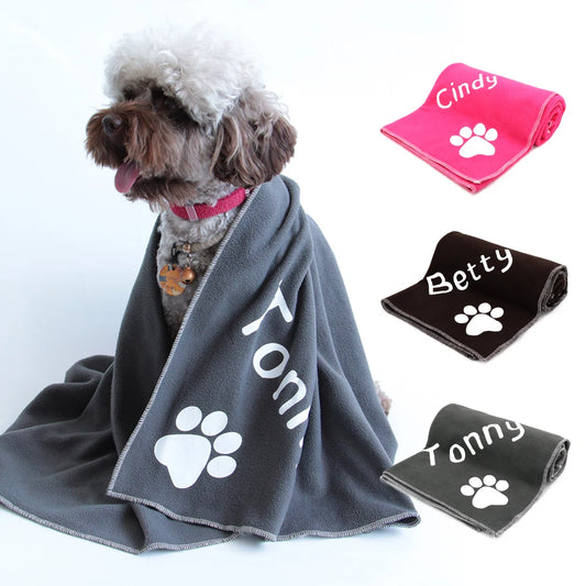 Pawfect Snuggles – Personalized Blanket