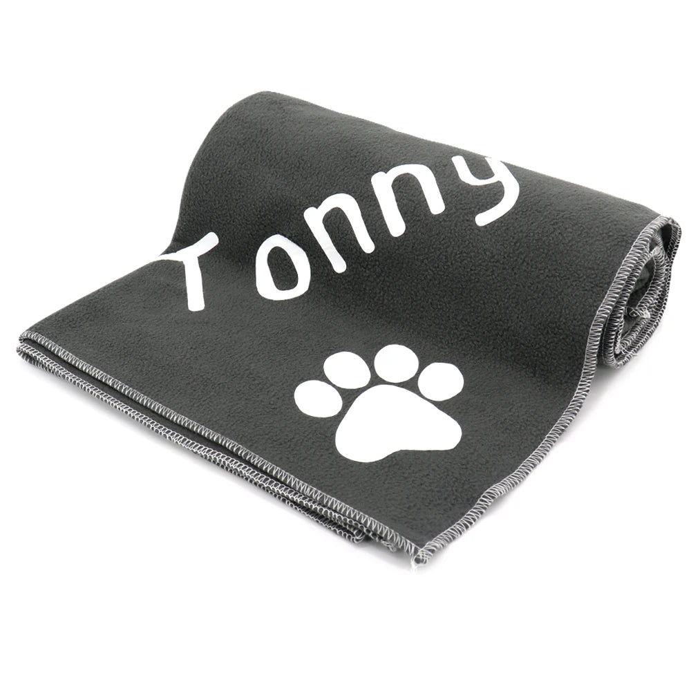 Pawfect Snuggles – Personalized Blanket