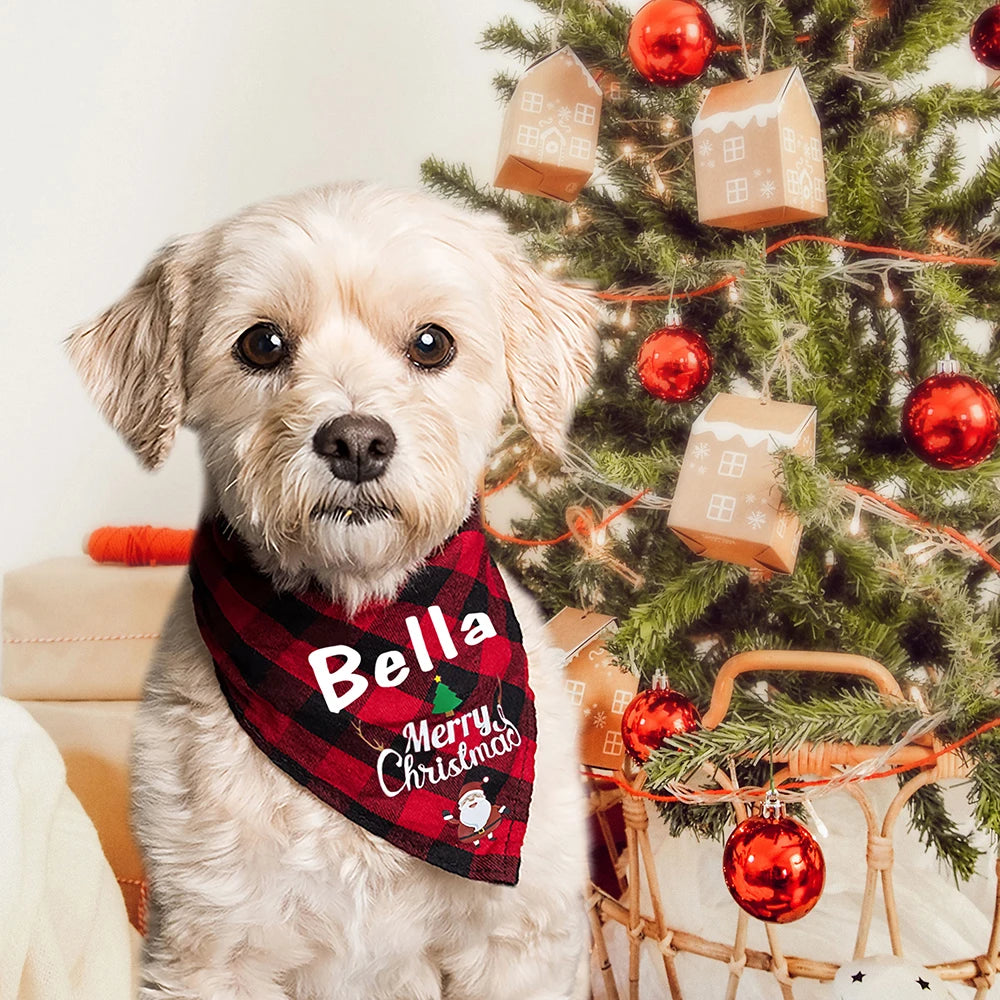Personalized Christmas Bandanas