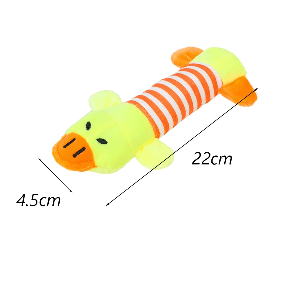 Snuggly Plush Squeaky Toy