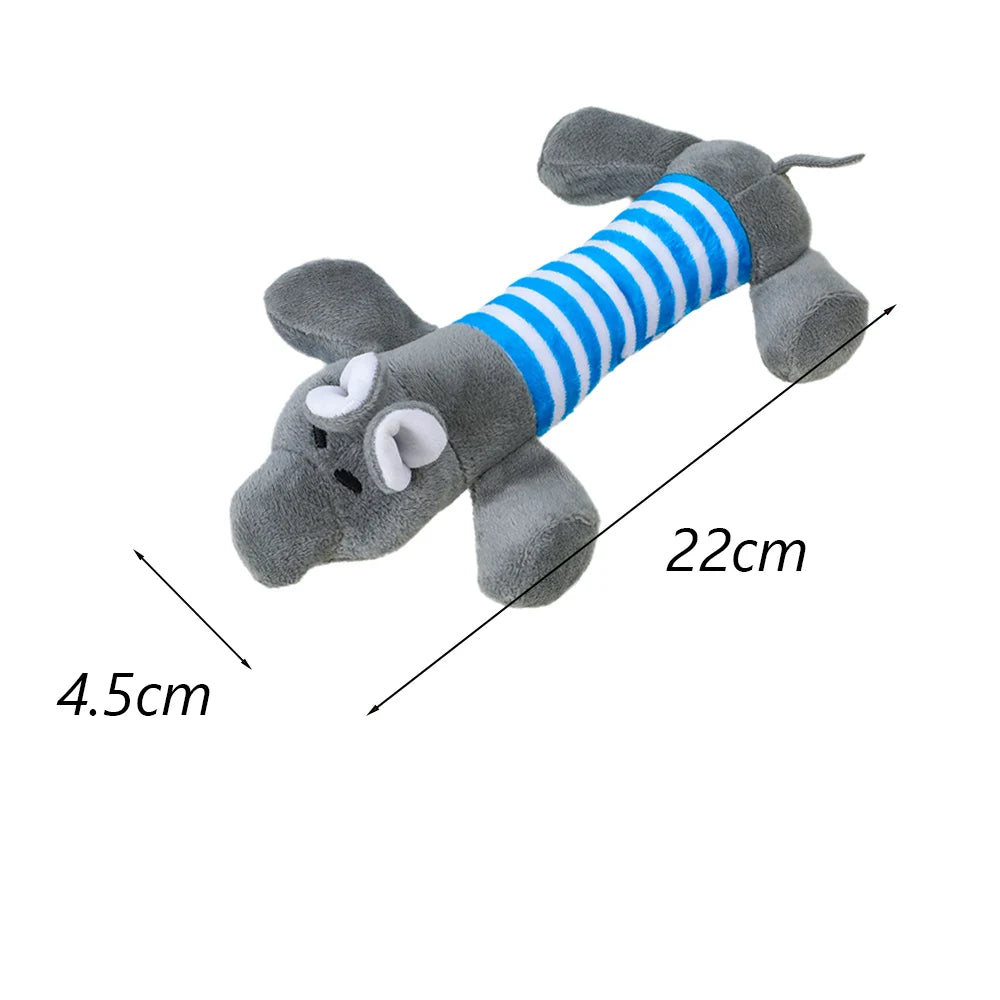Snuggly Plush Squeaky Toy