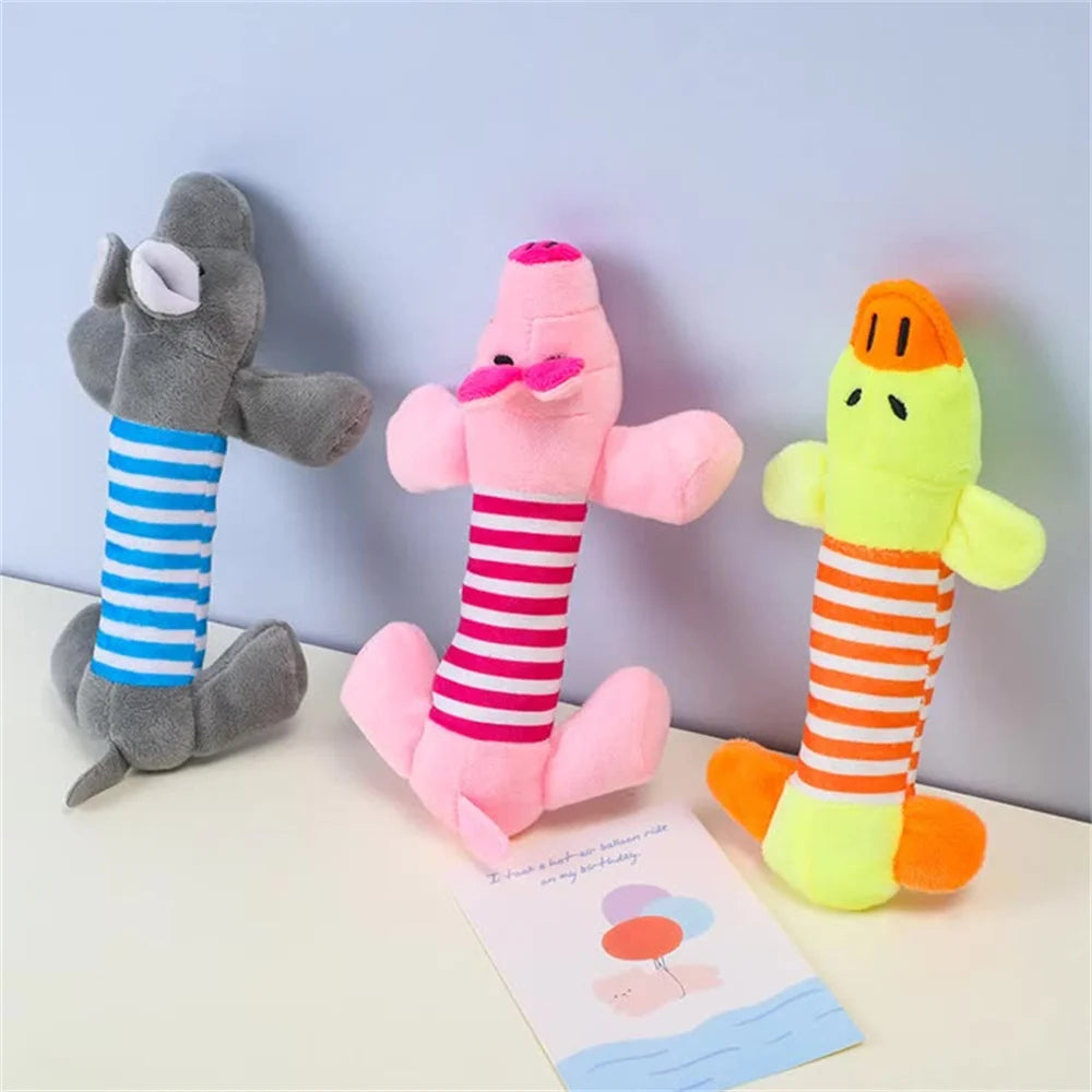 Snuggly Plush Squeaky Toy