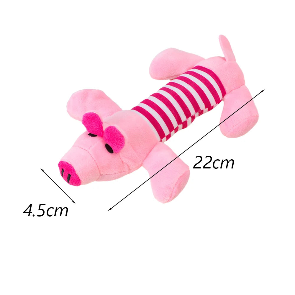 Snuggly Plush Squeaky Toy