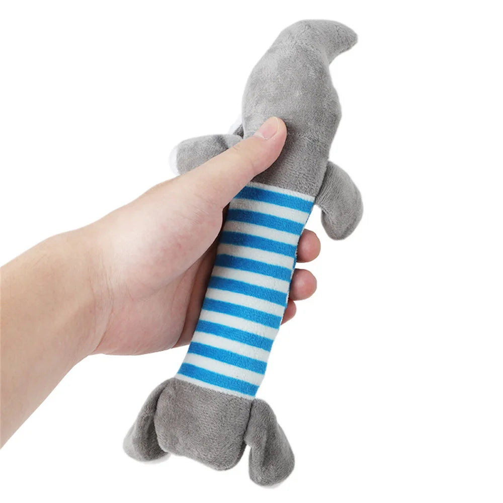 Snuggly Plush Squeaky Toy