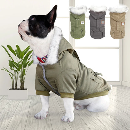 Fur Hooded Winter Jacket