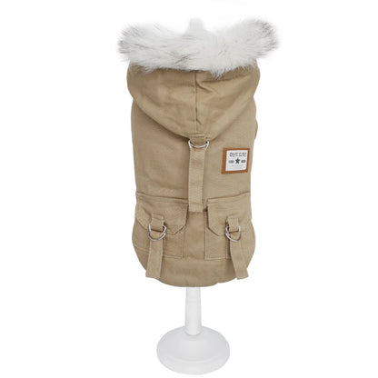 Fur Hooded Winter Jacket