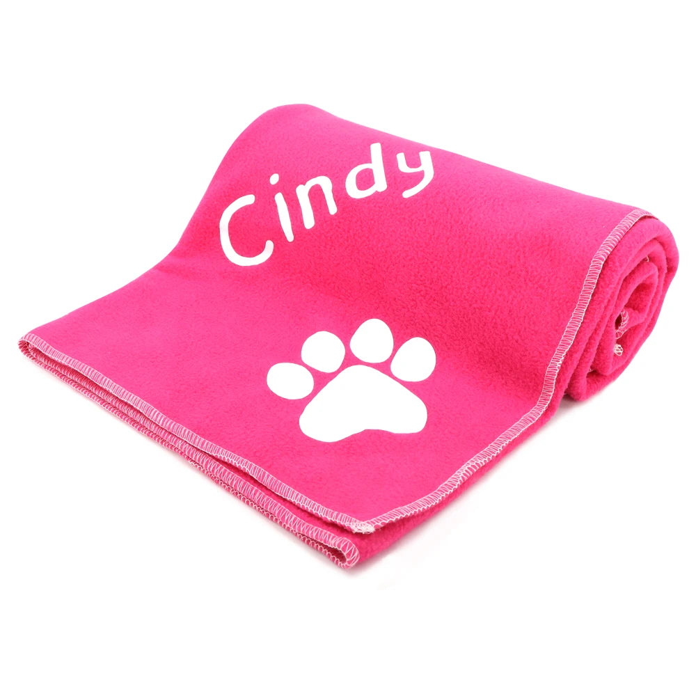 Pawfect Snuggles – Personalized Blanket