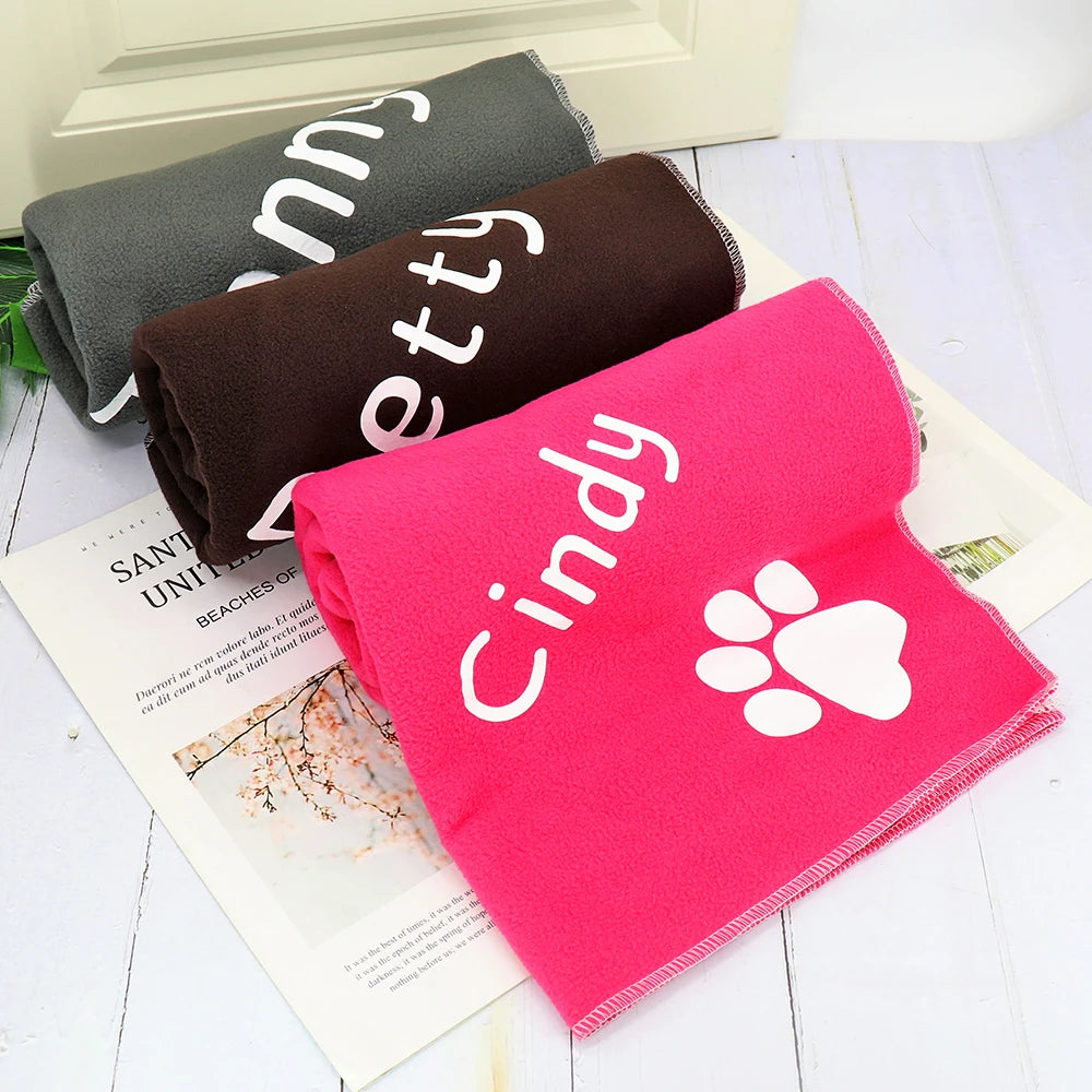 Pawfect Snuggles – Personalized Blanket