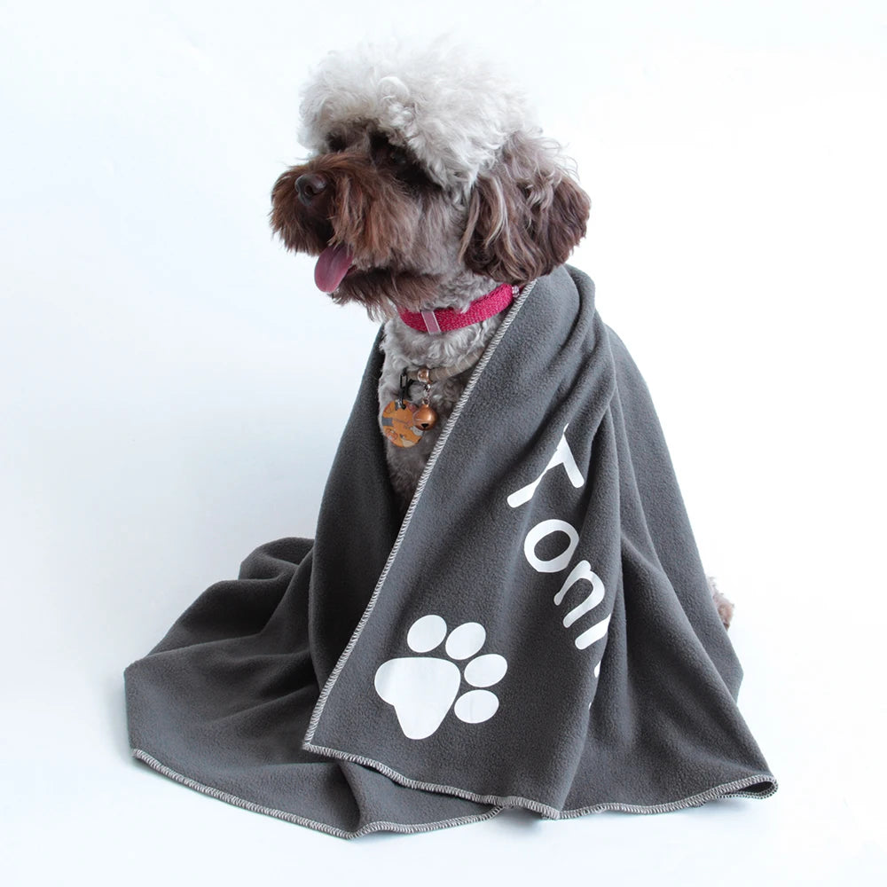 Pawfect Snuggles – Personalized Blanket