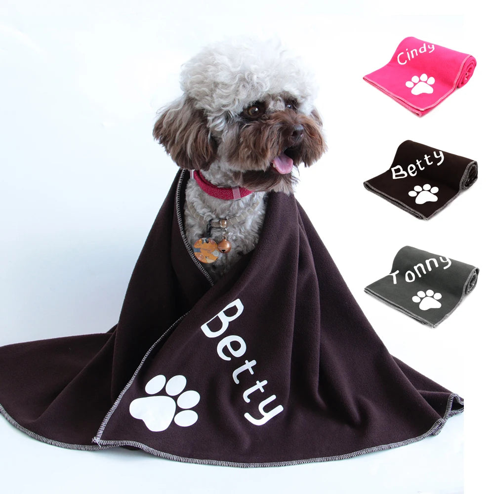 Pawfect Snuggles – Personalized Blanket