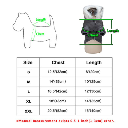 Fur Hooded Winter Jacket