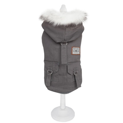 Fur Hooded Winter Jacket