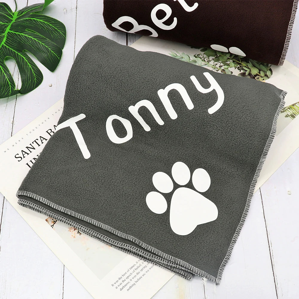 Pawfect Snuggles – Personalized Blanket
