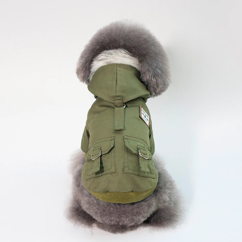 Fur Hooded Winter Jacket