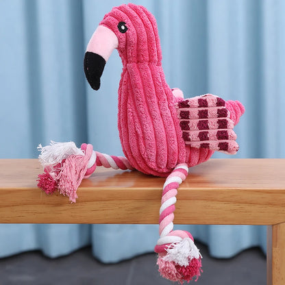 Squishy Flamingo Squeaky Toy