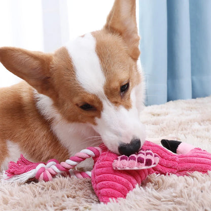 Squishy Flamingo Squeaky Toy