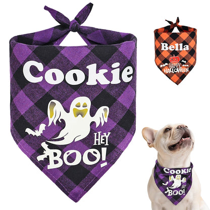 Custom Spooky Pet Bandana