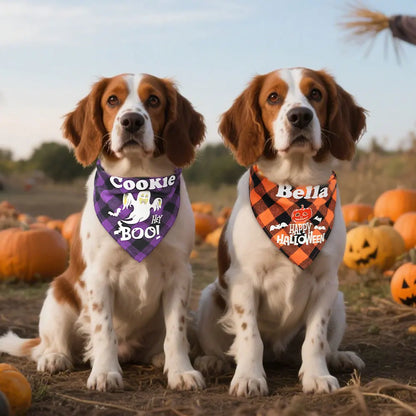 Custom Spooky Pet Bandana
