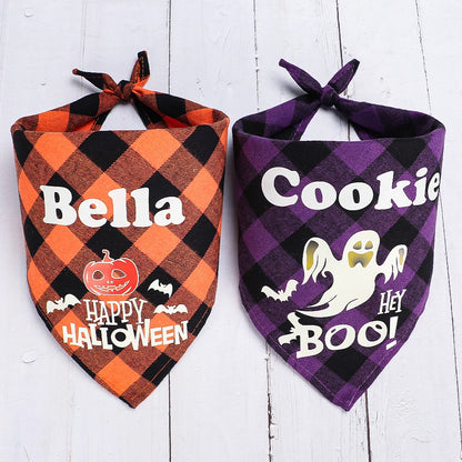 Custom Spooky Pet Bandana
