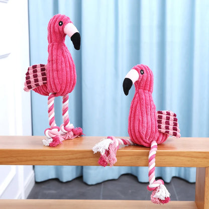 Squishy Flamingo Squeaky Toy
