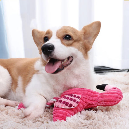 Squishy Flamingo Squeaky Toy